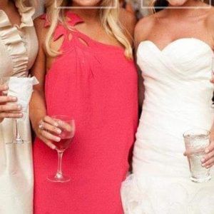 Pink Tibi cocktail dress